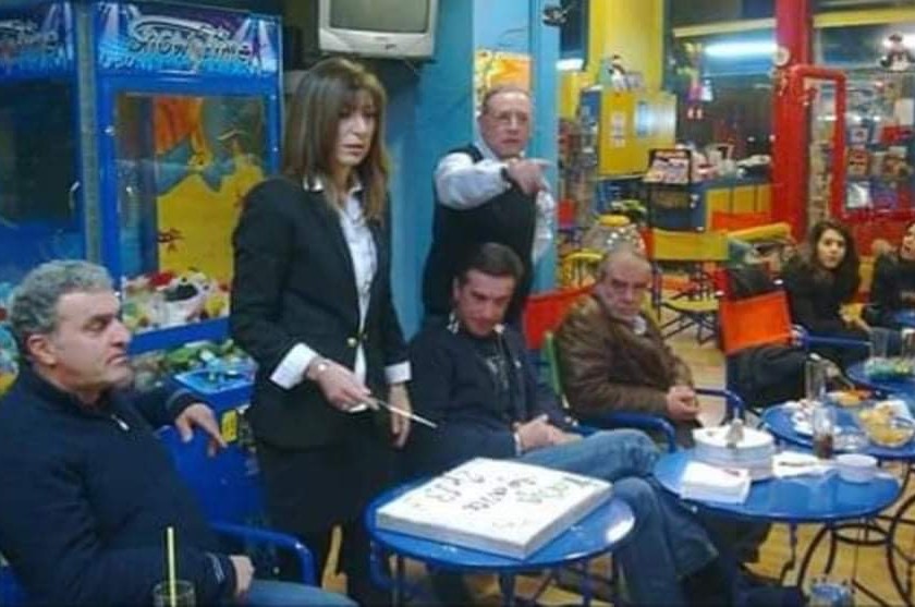 Κοπή πρωτοχρονιάτικης πίτας