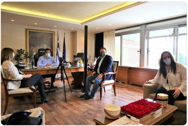 Δελτίο τύπου – 07-05-2021 συνάντηση με τον  Υπουργό Ανάπτυξης